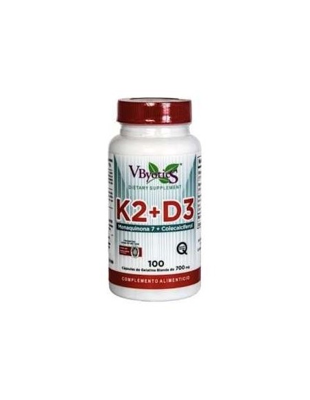 Vitamina K2+D3 100Perlas