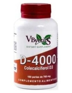 Vbyotics Vitamina D3 4000Ui 180Caps