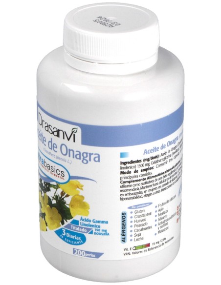 Drasanvi Aceite De Onagra 515Mg 200Perlas