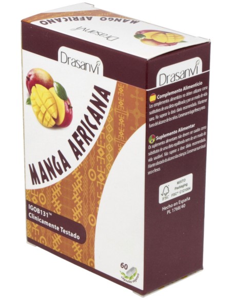 Drasanvi Mango Africano 60Cáps