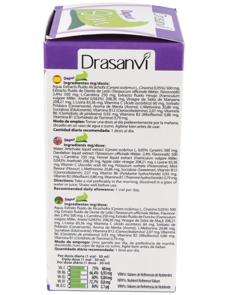 Drasanvi Depur Slim Alcachofa De Laón 14 Viales