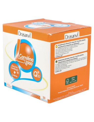 Drasanvi L-Carnitina 2000Mg 20 Viales