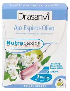 Nutrabasics Ajo-Espino-Olivo 60Perlas