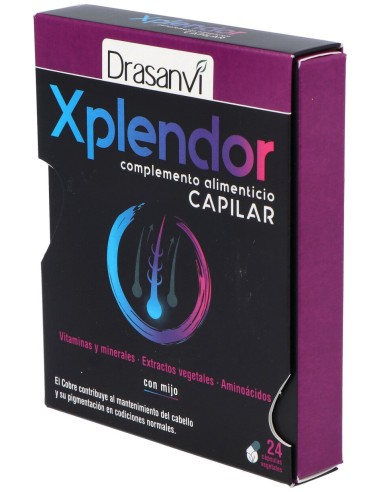 Drasanvi Anticaida Xplendor Capilar 24 Capsulas