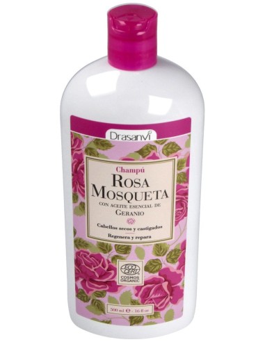 Champu Rosa Mosqueta 500Ml. Ecocert Bio