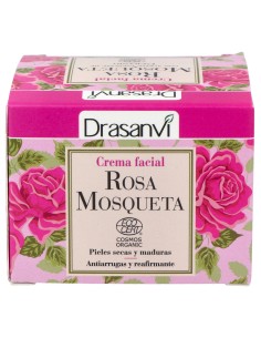 Crema Facial Rosa Mosqueta 50Ml. Ecocert Bio
