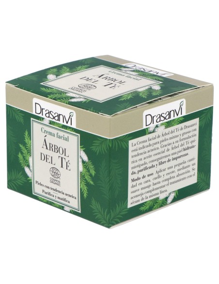 Crema Facial Arbol Del Te 50Ml. Ecocert Bio