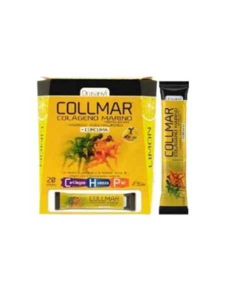 Collmar Magnesio Cúrcuma Sabor Limón 20 Sticks