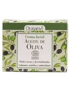Drasanvi Crema Facial Aceite Oliva Ecocert Bio 50 Ml