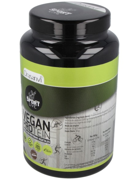 Proteina Vegetal Sabor Brownie Sport 600Gr.