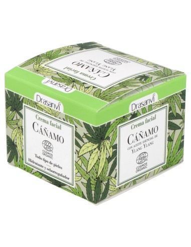 Crema Facial Cañamo 50Ml. Ecocert Bio