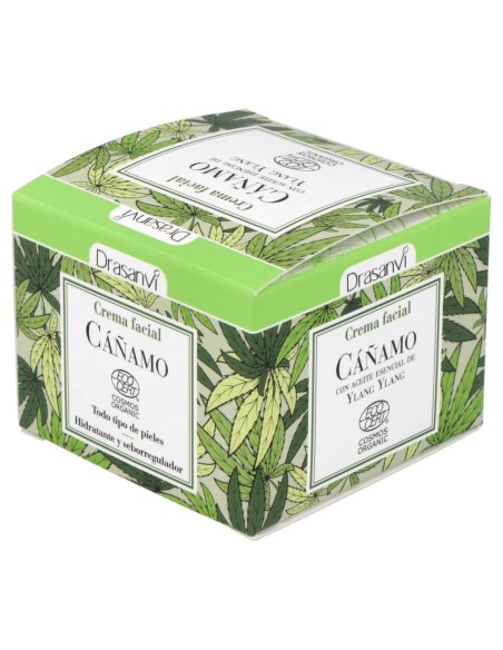 Crema Facial Cañamo 50Ml. Ecocert Bio