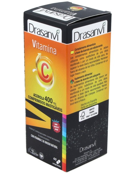 Drasanvi Vitamina C 400Mg 60Comp