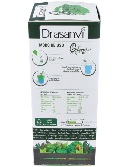 Bebida Green Life Drasanvi 500Ml