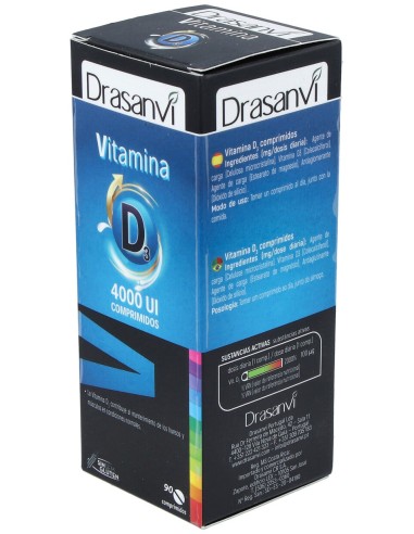 Vitamina D3 4000Ui 90 Comprimidos