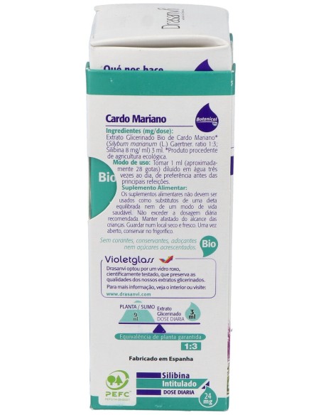 Ext. Cardo Mariano 50Ml. Botanical Bio
