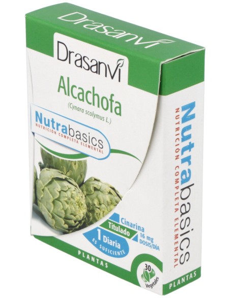 Drasanvi Nutrabasics Alcachofa 30Cáps