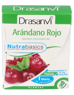 Nutrabasics Arandano Rojo 30Caps.