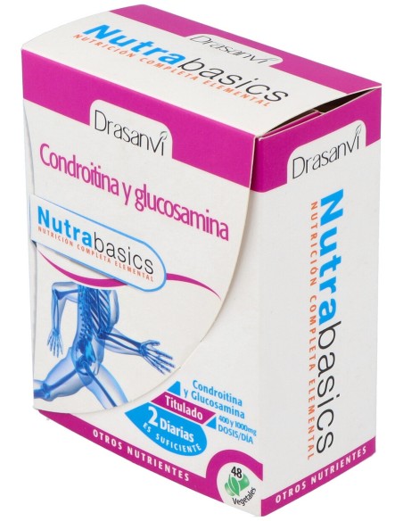 Nutrabasics Condroitina Glucosamina 48Caps.