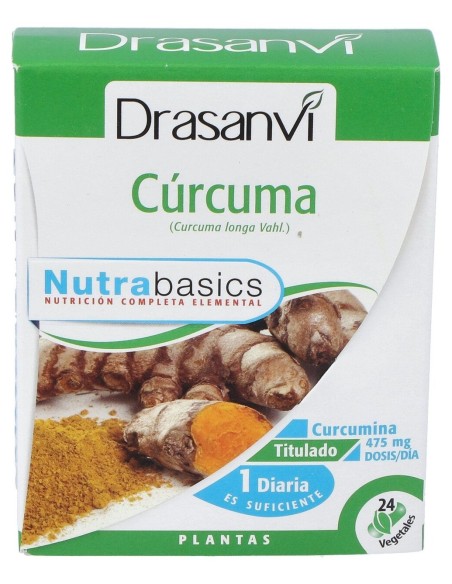Drasanvi Curcuma Nutrabasicos 24 Capsulas