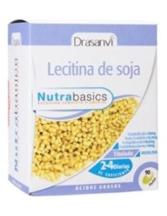 Nutrabasics Lecitina De Soja 540Mg. 90Perlas
