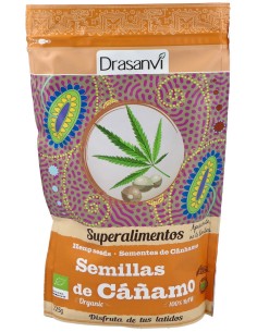 Semilla De Cañamo Superalimentos Bio 225Gr Doypack