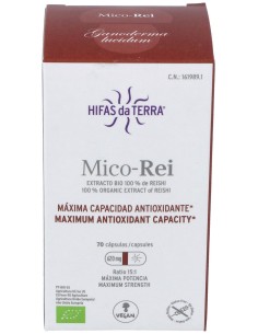 Hifas Da Terra Antioxidante Mico Rei 640Mg 70Caps