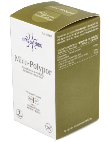 Hifas Da Terra Mico-Polypor 675Mg 70Caps