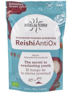 Reishi Antiox Superfood En Polvo Bio - Hifas Da Terra -...