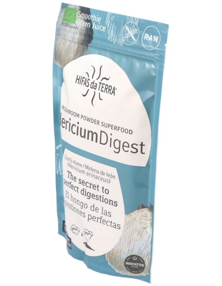 Hericium Digest Superfood En Polvo Bio - Hifas Da Terra - 150 Gramos