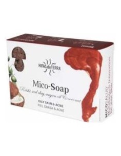Jabon Reishi Argan Arcilla Roja Y Coco - Hifas Da Terra -...