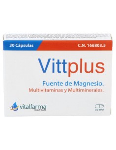 Vittplus 30 Capsulas Vitalfarma