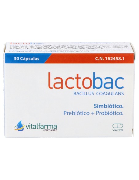 Vitalfarma Lactobac 30 Capsulas