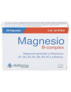 Vitalfarma Magnesio B Complex 30Cáps