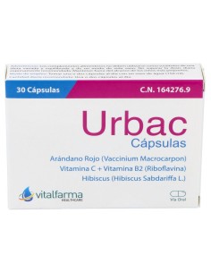 Urbac 30 Capsulas Vitalfarma