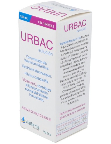 Vitalfarma Urbac  150 Ml Solucion