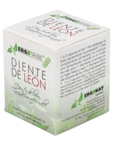 Ergonat Galenic Diente Leon 45Caps
