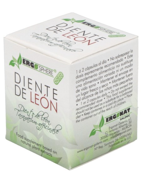 Ergonat Galenic Diente Leon 45Caps