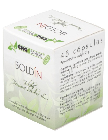 Ergonat Galenic Boldo Boldin 45Caps