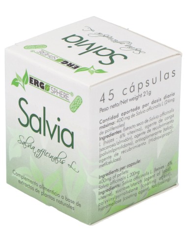 Ergonat Salvia Phytogranulos 45Caps