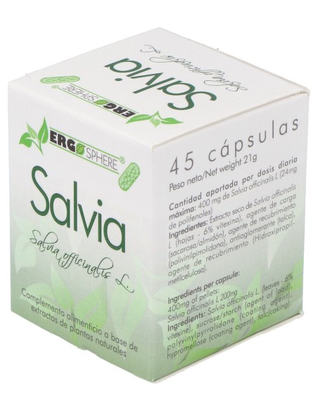 Ergonat Salvia Phytogranulos 45Caps