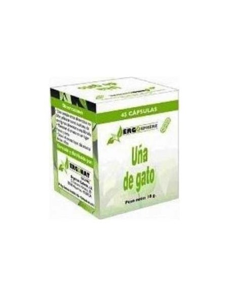 Ergonat Galenic Uña De Gato Phytogranulos 45Caps
