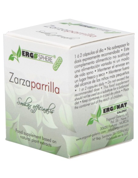 Ergonat Galenic Zarzaparrilla Ergosphere 45Caps