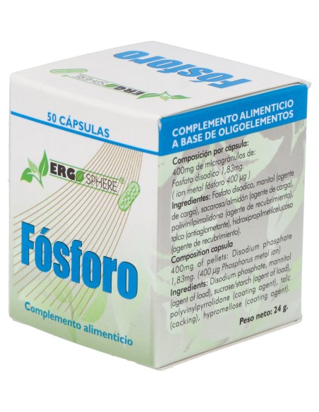 Ergonat Galenic Fósforo 50Caps