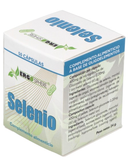 Ergonat Galenic Selenio 50Caps