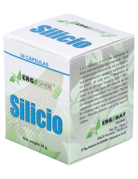 Ergonat Galenic Silicio Ergosphere 50Caps