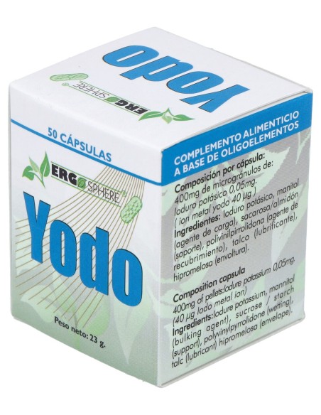 Yodo Ergosphere 50Cap.