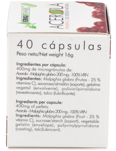 Acerola Ergosphere 40Cap.