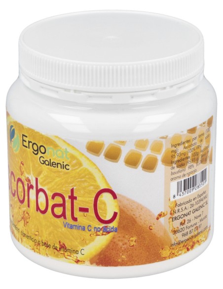 Ergonat Galenic Ascorbat C Vitamina C 200G