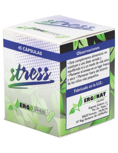 Ergonat Galenic Stress Ergosphere 45Caps